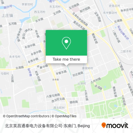 北京英昌通泰电力设备有限公司-东南门 map