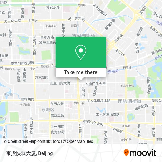 京投快轨大厦 map