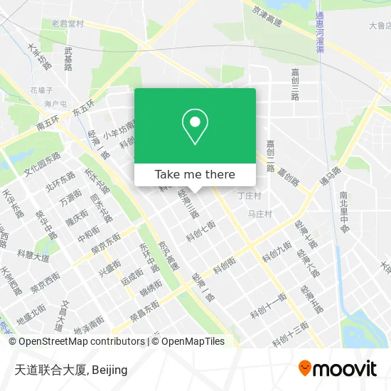 天道联合大厦 map