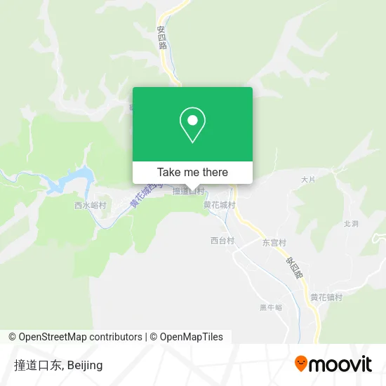 撞道口东 map