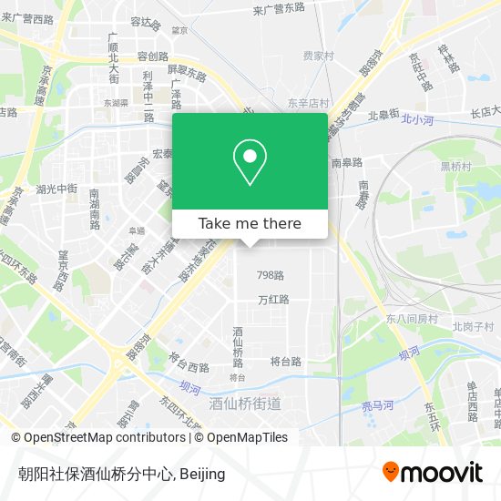 朝阳社保酒仙桥分中心 map