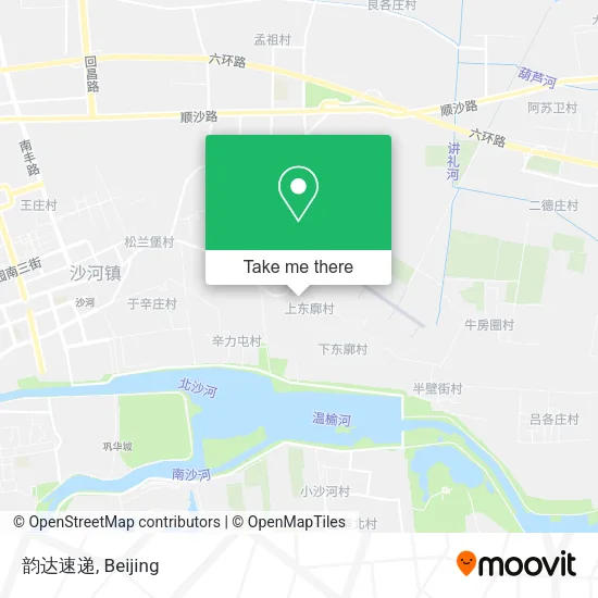 韵达速递 map