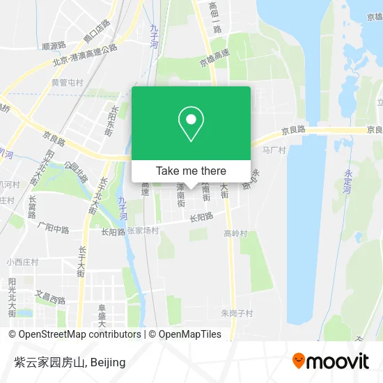 紫云家园房山 map