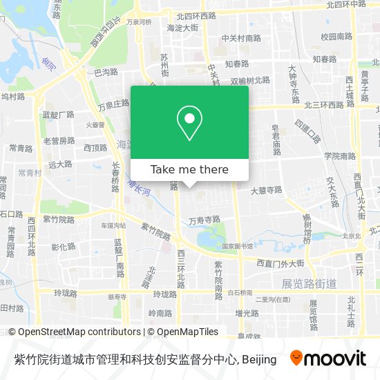 紫竹院街道城市管理和科技创安监督分中心 map