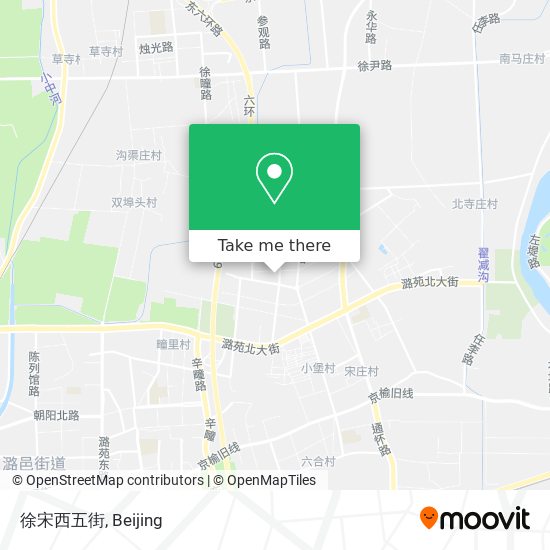 徐宋西五街 map