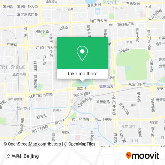 文昌阁 map