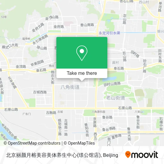 北京丽颜月榕美容美体养生中心(璟公馆店) map
