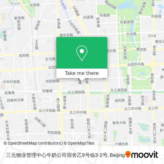 三元物业管理中心牛奶公司宿舍乙9号临3-2号 map