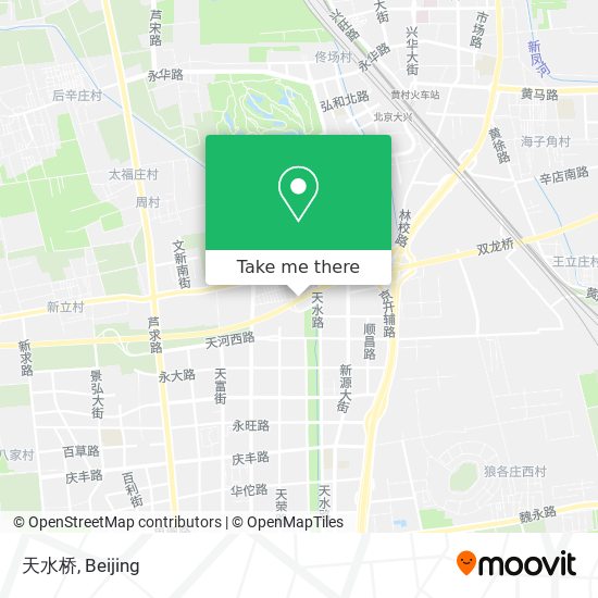 天水桥 map