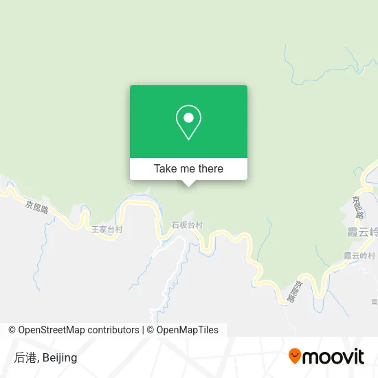后港 map