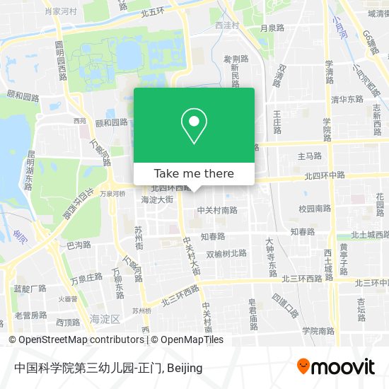 中国科学院第三幼儿园-正门 map