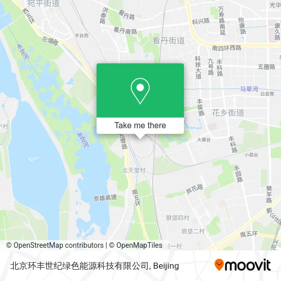 北京环丰世纪绿色能源科技有限公司 map