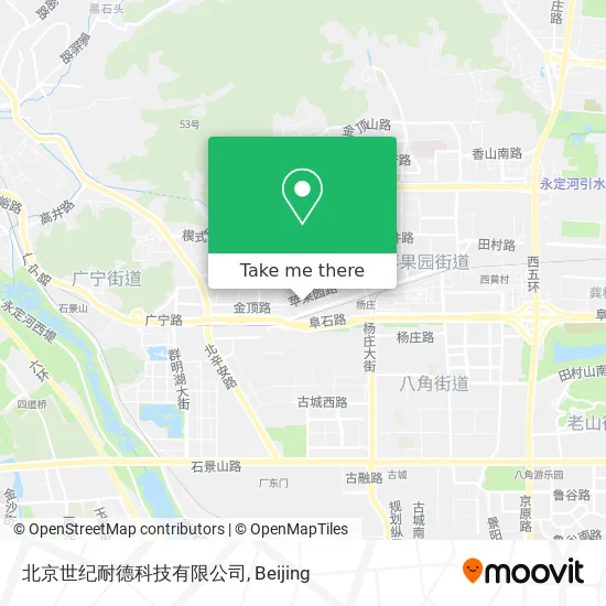 北京世纪耐德科技有限公司 map