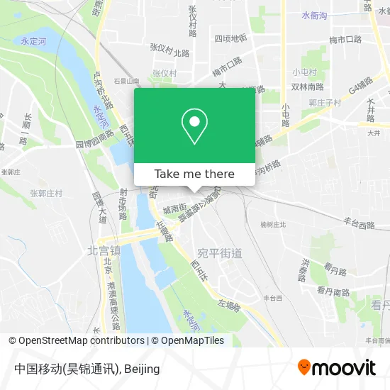 中国移动(昊锦通讯) map
