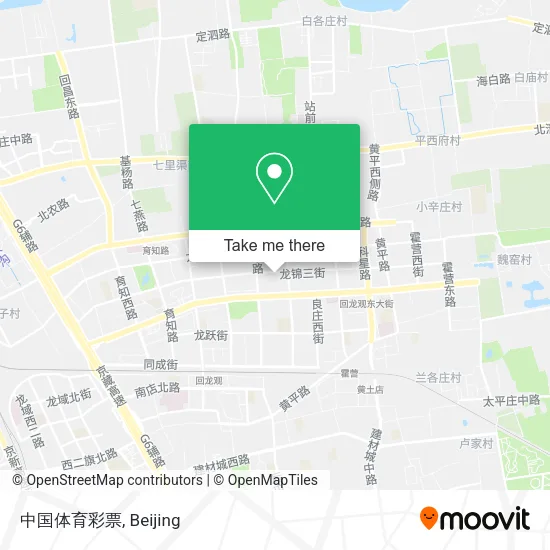 中国体育彩票 map