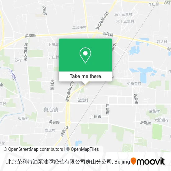 北京荣利特油泵油嘴经营有限公司房山分公司 map