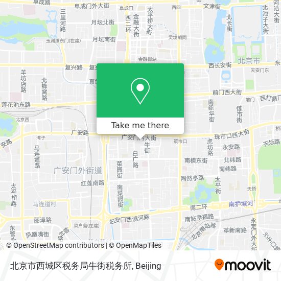 北京市西城区税务局牛街税务所 map