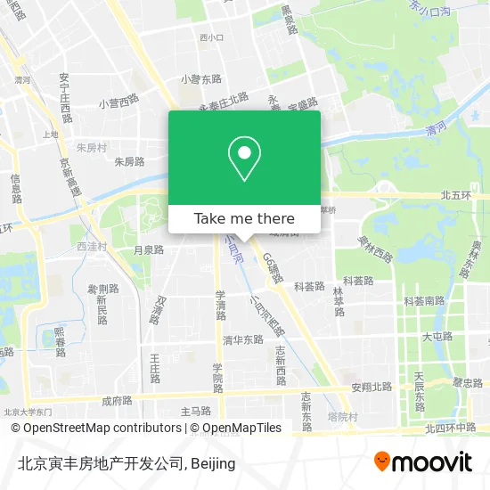 北京寅丰房地产开发公司 map