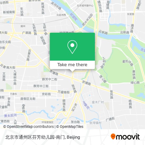 北京市通州区芬芳幼儿园-南门 map