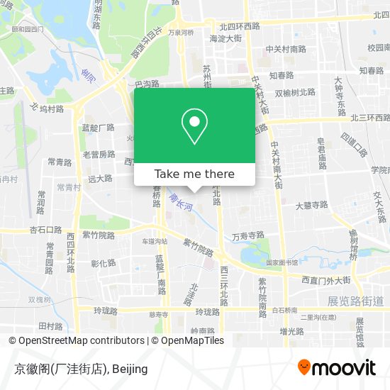 京徽阁(厂洼街店) map