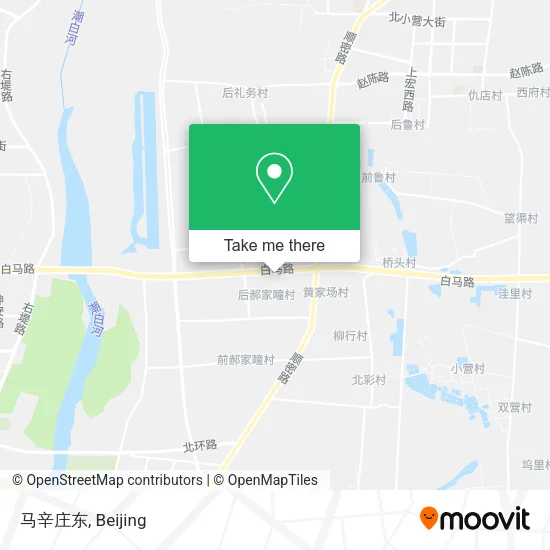 马辛庄东 map