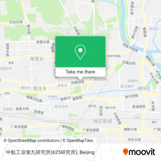 中航工业第九研究所(625研究所) map