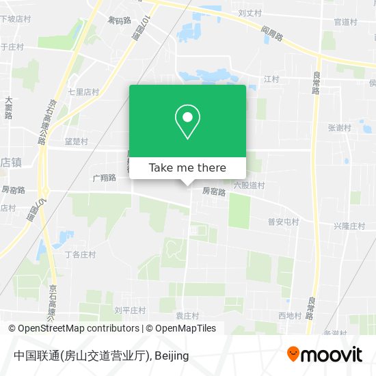中国联通(房山交道营业厅) map
