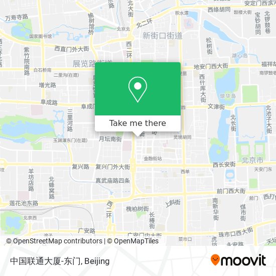 中国联通大厦-东门 map