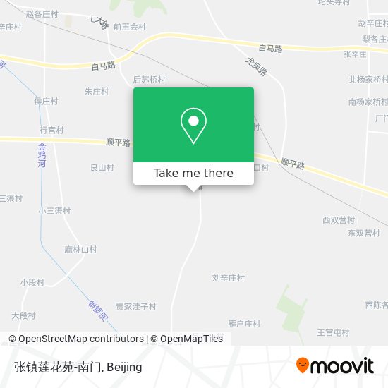 张镇莲花苑-南门 map