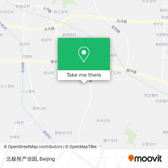 北极熊产业园 map
