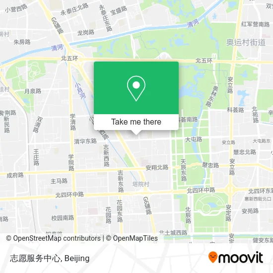 志愿服务中心 map