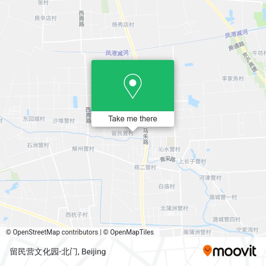 留民营文化园-北门 map