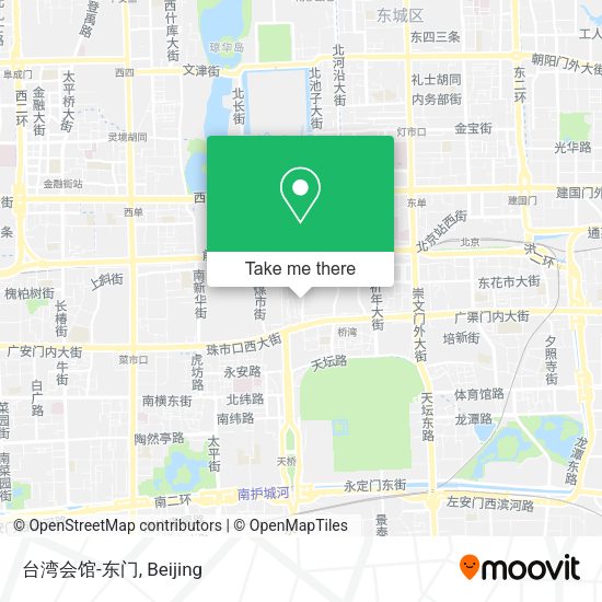 台湾会馆-东门 map