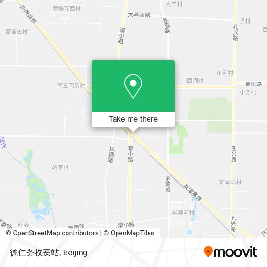 德仁务收费站 map