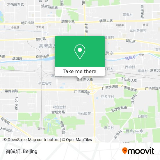 御岚轩 map