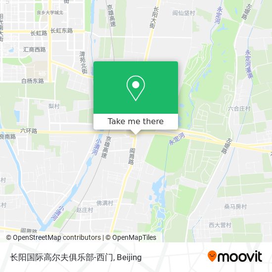 长阳国际高尔夫俱乐部-西门 map