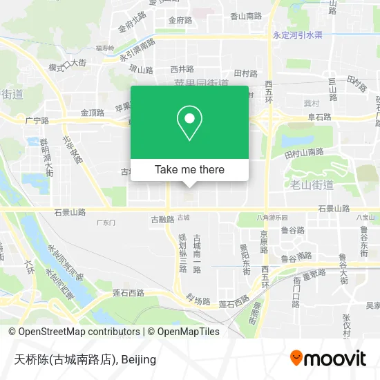 天桥陈(古城南路店) map