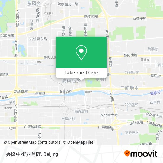 兴隆中街八号院 map