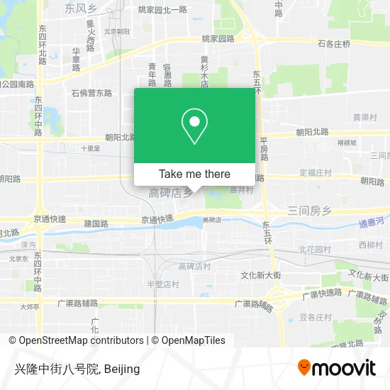 兴隆中街八号院 map