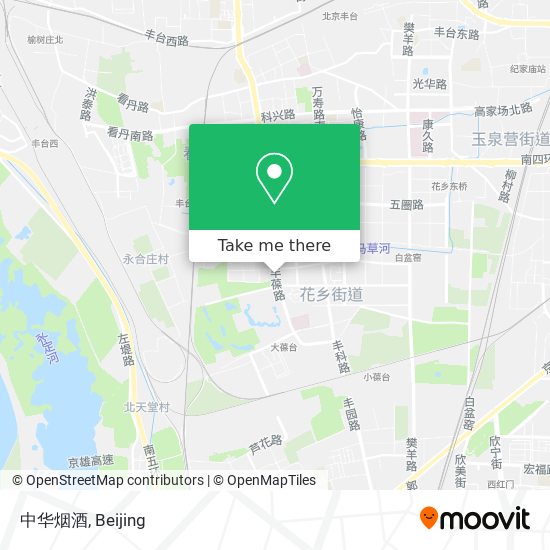 中华烟酒 map