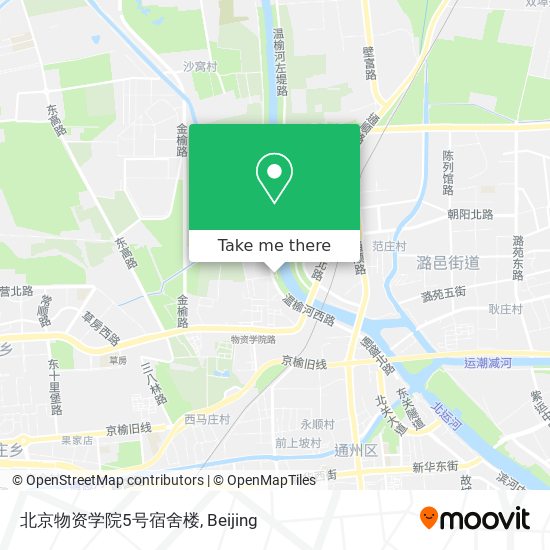 北京物资学院5号宿舍楼 map
