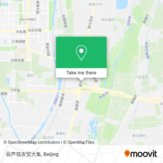 葫芦筏农贸大集 map