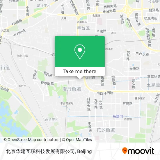 北京华建互联科技发展有限公司 map