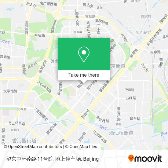望京中环南路11号院-地上停车场 map