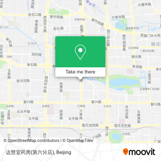 达慧堂药房(第六分店) map