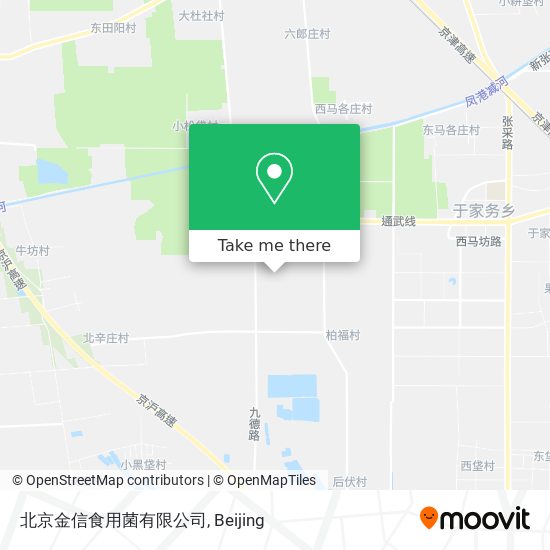 北京金信食用菌有限公司 map
