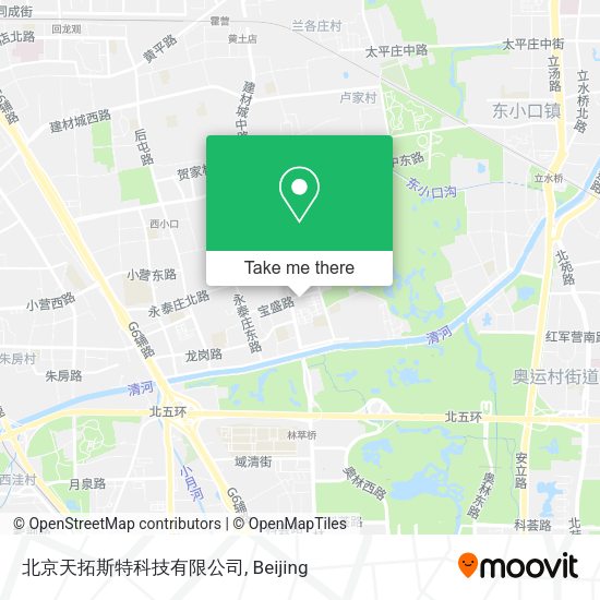北京天拓斯特科技有限公司 map