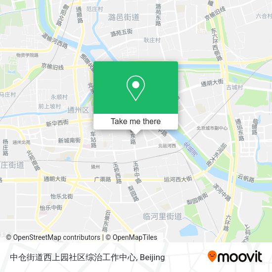 中仓街道西上园社区综治工作中心 map
