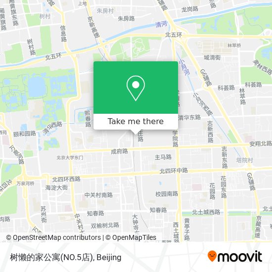 树懒的家公寓(NO.5店) map
