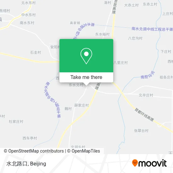 水北路口 map